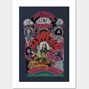 Led Zepplin Tour Posters and Art